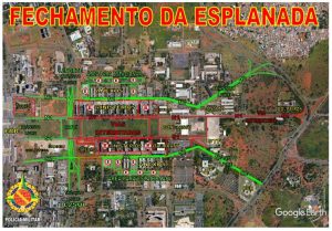 Esquema de trânsito para esta segunda-feira (1º/2)