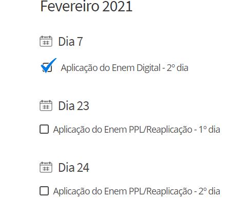 Enem digital provas