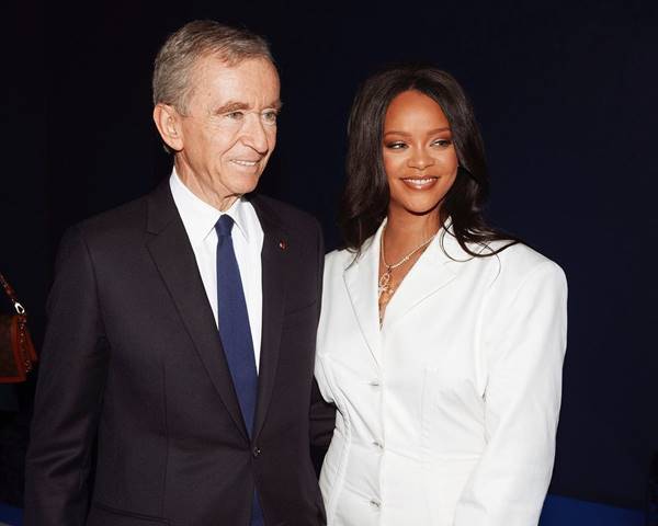 Bernard Arnault e Rihanna