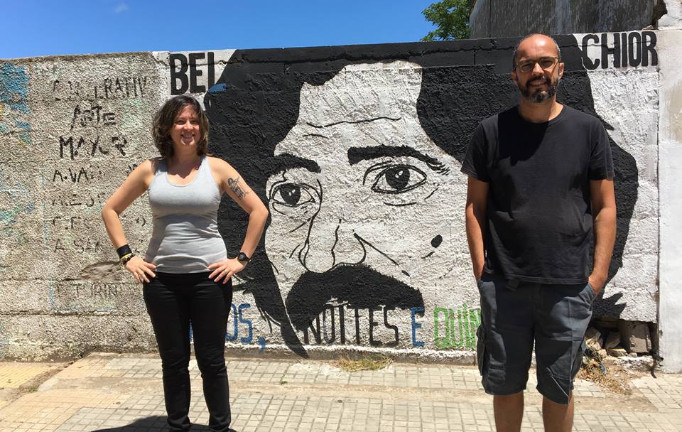 Chris Fuscaldo e Marcelo Bortoloti em San Gregorio de Polanco