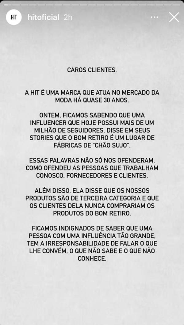 Texto da marca Hit