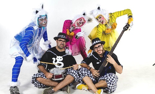 grupo infantil carnaval para crianças