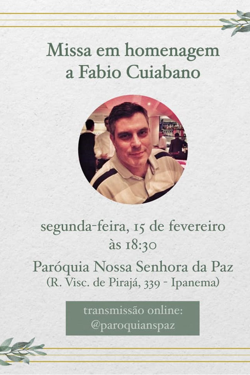 Missa Fábio Cuiabano