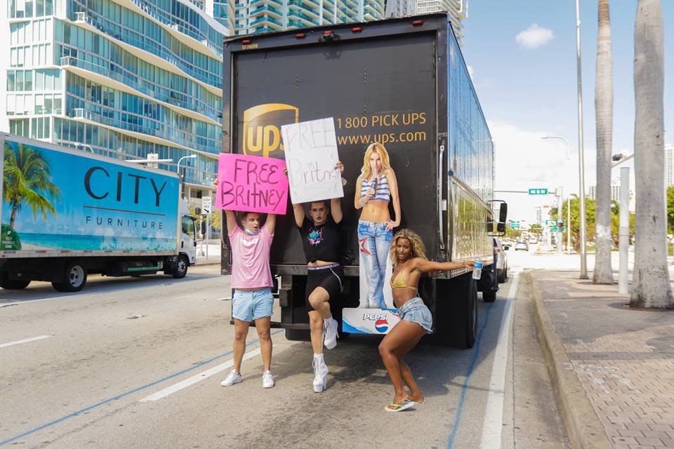 #FreeBritney Miami Rally