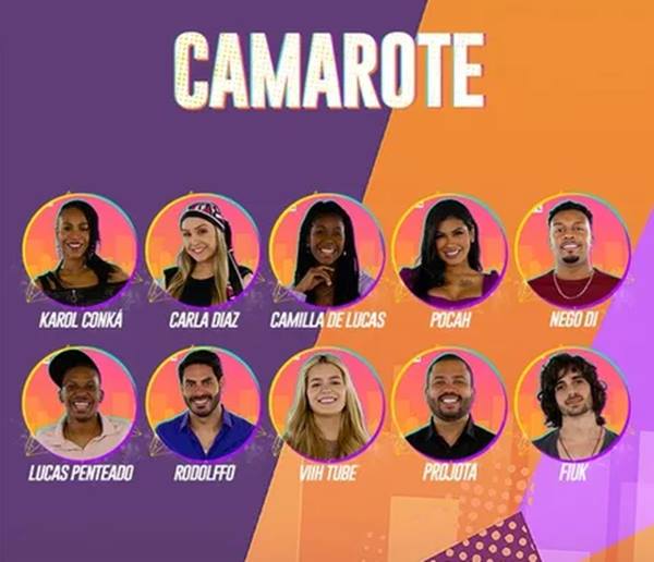 Participantes do Camarote BBB21