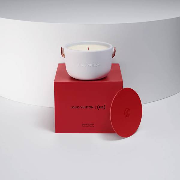 Vela aromática Louis Vuitton Red