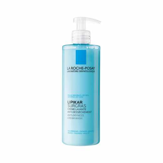 Sabonete líquido Lipikar Surgras, da La Roche-Posay, 400ml