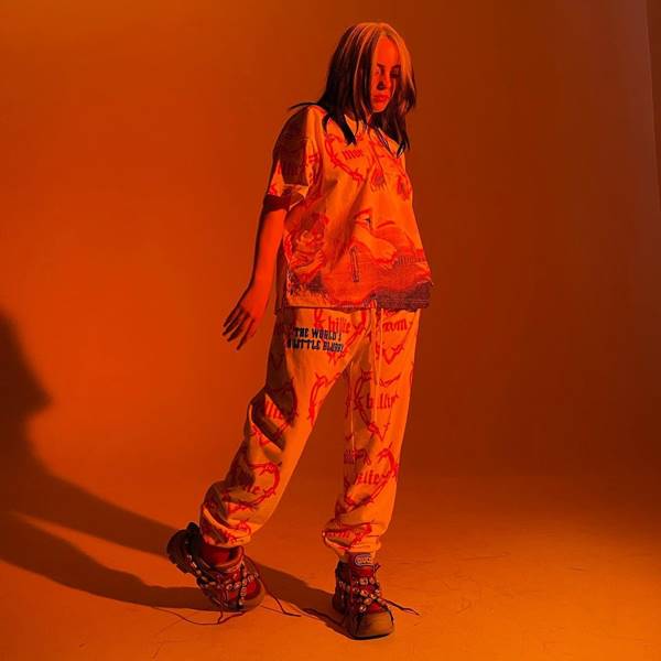 Campanha da coleção de Billie Eilish para o documentário da The World is a Little Blurry