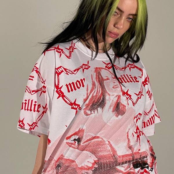 Campanha da coleção de Billie Eilish para o documentário da The World is a Little Blurry