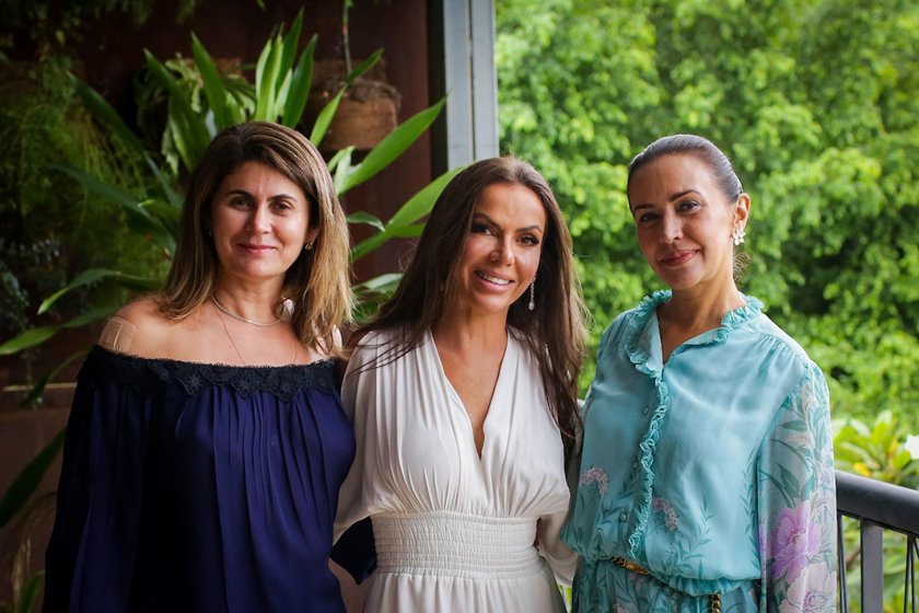 Lú Getro, Regina Abreu e Claudia Meireles