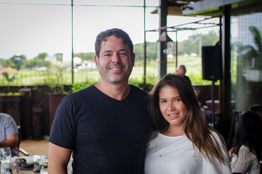 Rodrigo Alencastro e Caroline Azeredo