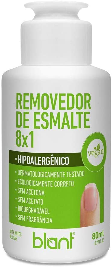 Removedor de esmalte, da Blant, com 80ml