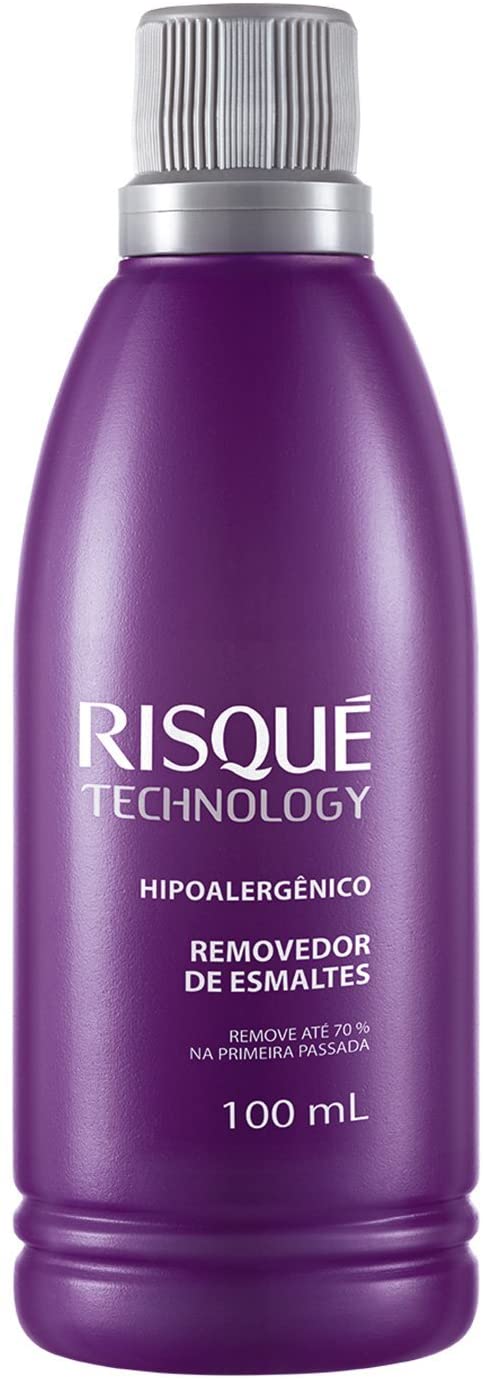 Removedor de esmalte, da Risqué, com 100ml