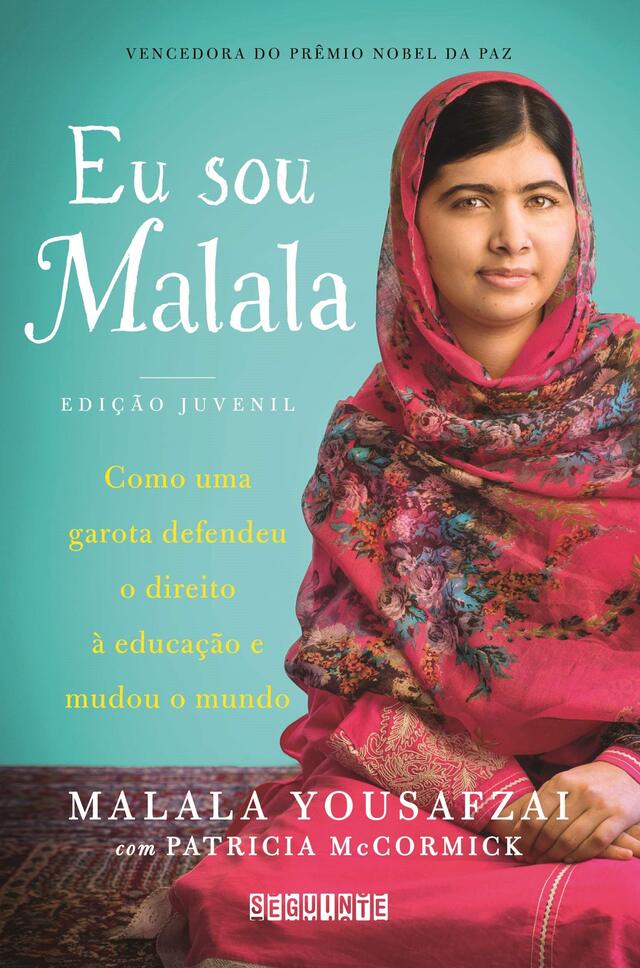 Eu sou Malala, de Malala Yousafzai e Christina Lamb, capa comum