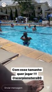 Jô e Otero em resort em meio à pandemia