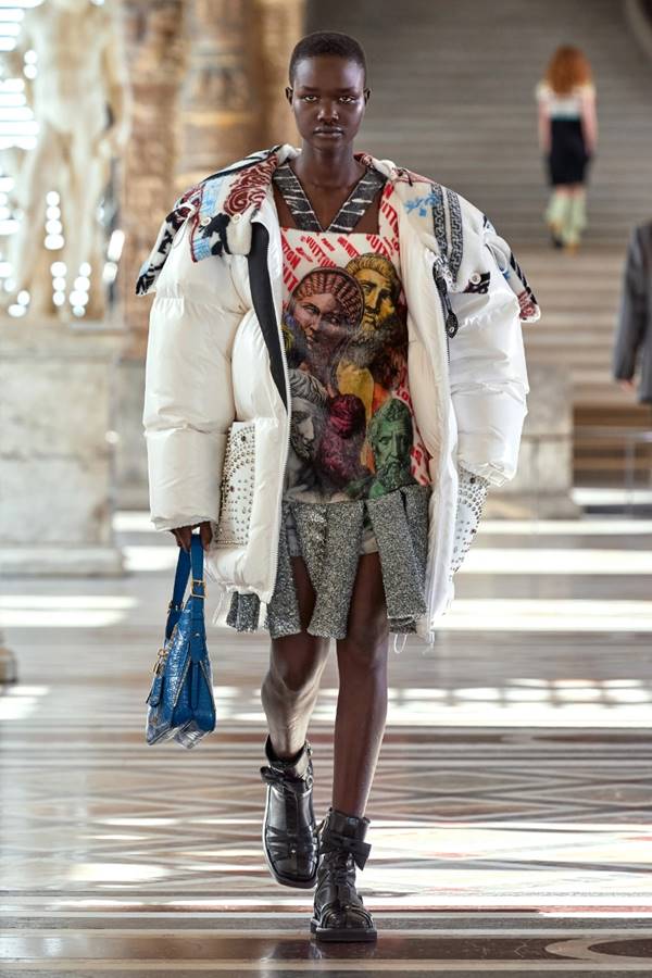 Look da coleção de outono/inverno 2021 prêt-à-porter da Louis Vuitton