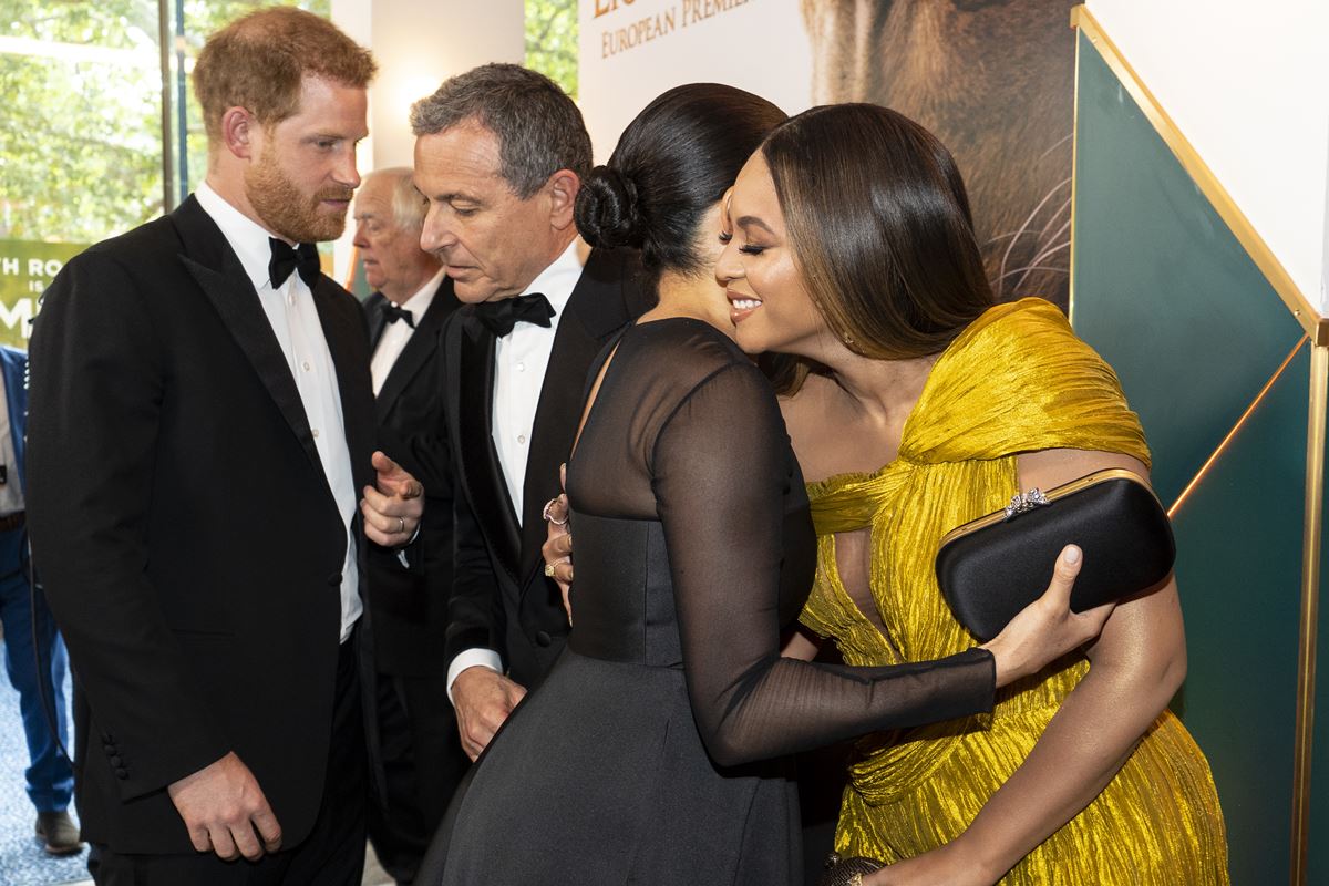 Príncipe Harry, Meghan Markle e Beyoncé