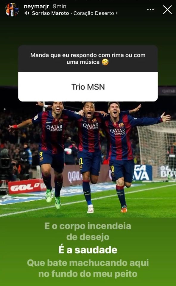 Neymar trio msn