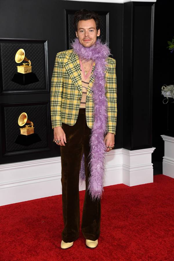 Tapete vermelho do Grammy 2021