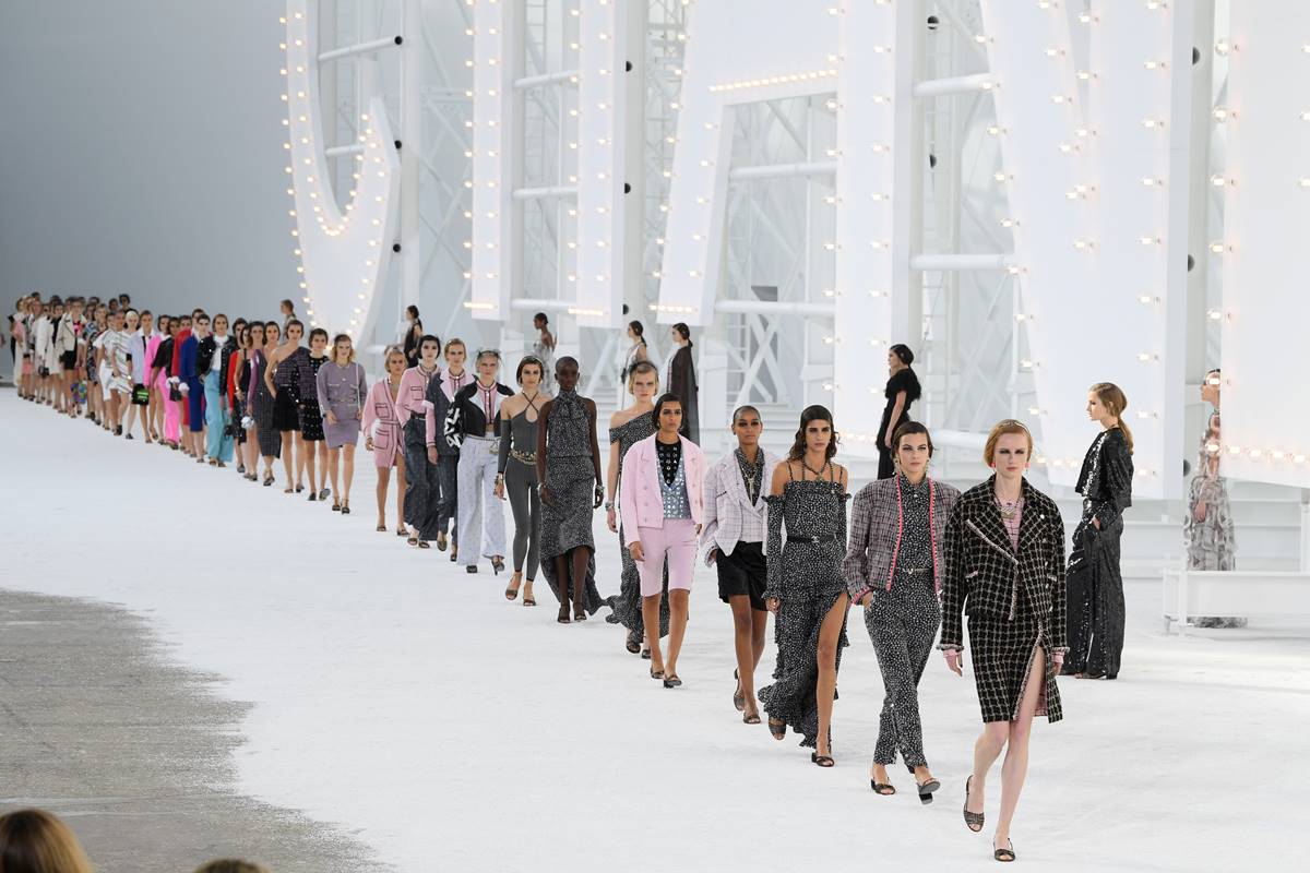 Desfile de primavera/verão 2021 prêt-à-porter da Chanel