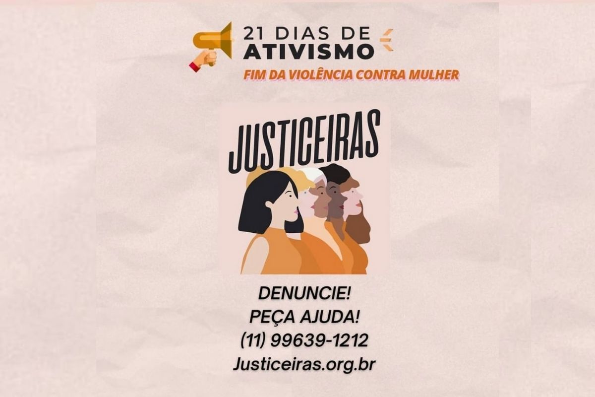 Como pedir ajuda - Justiceiras