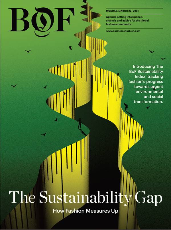 Capa da edição inaugural do BoF Sustainability Index