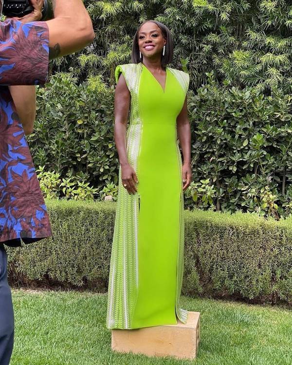 Viola Davis, de Louis Vuitton, para o SAG Awards 2021