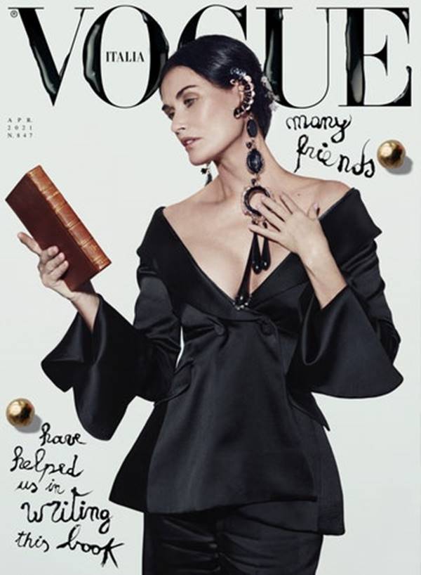 Capa da Vogue Itália de abril de 2021