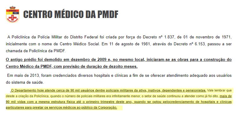 Centro Médico PMDF