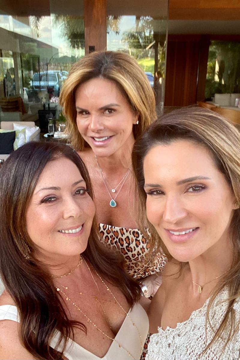 Claudia Salomão, Georgia De Luca e Adriana Chaves