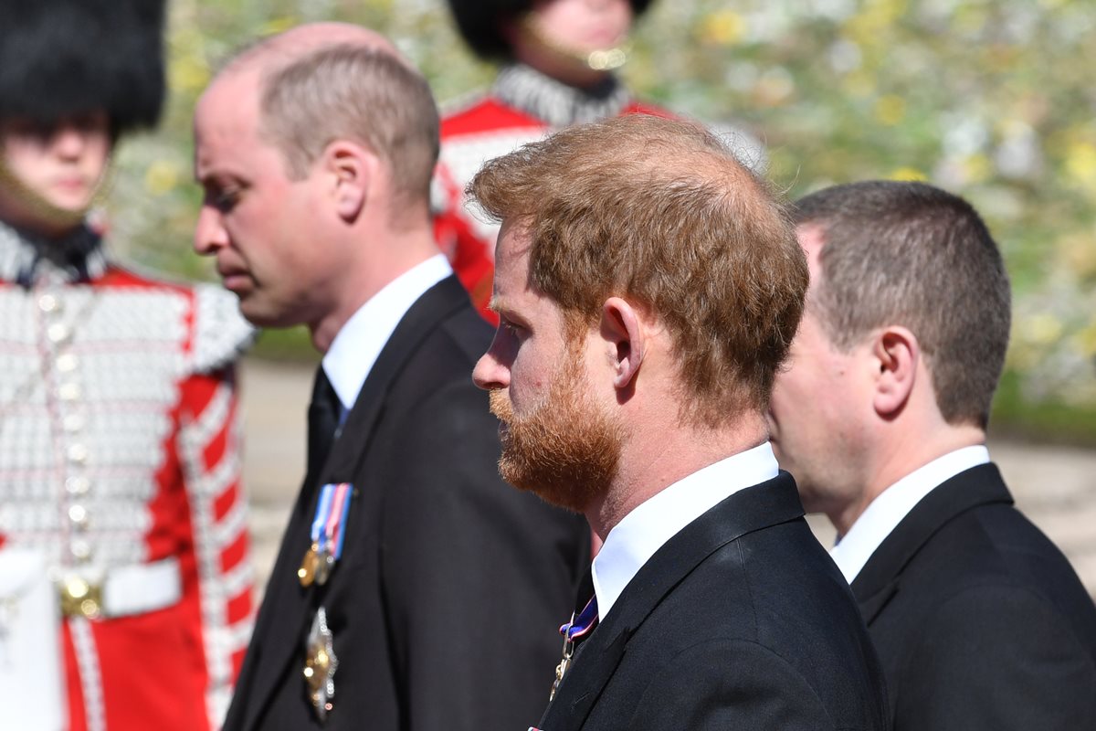 Príncipes Harry e William