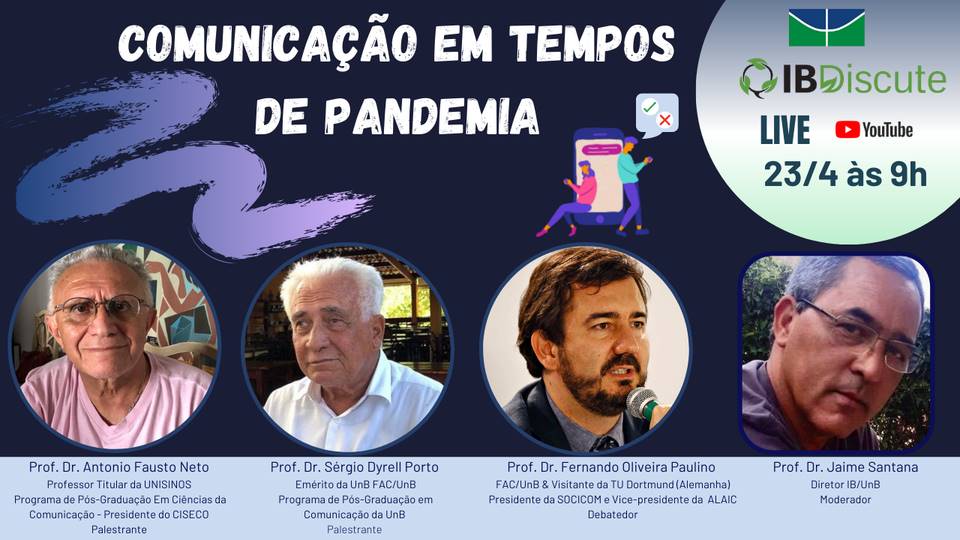 Encontro UnB Comunicação em Tempos de Pandemia