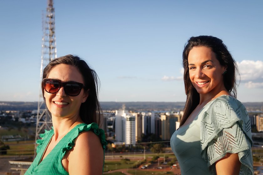 Brasília 61 anos, Happy Hour à Altura no heliponto do hotel Meliá