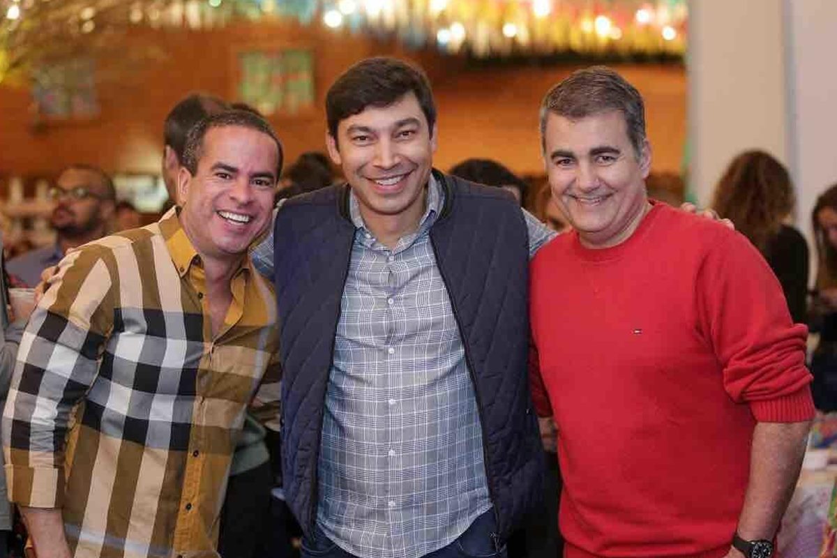 Fred Linhares, Luciano Ribeiro Neto e Henrique Chaves