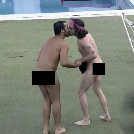 Gil e Fiuk pelados no BBB21