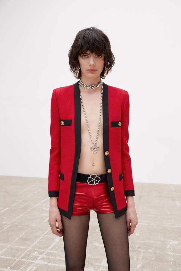 Desfile da Saint Laurent de outono/inverno 2021