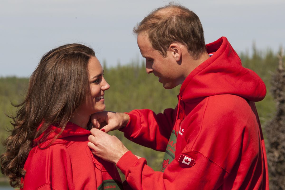 Kate Middleton e príncipe William