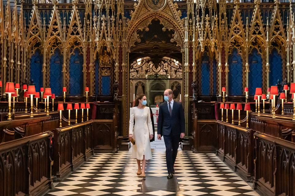 Kate Middleton e príncipe William