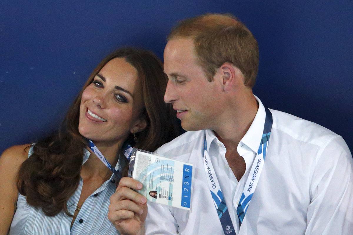 Kate Middleton e príncipe William