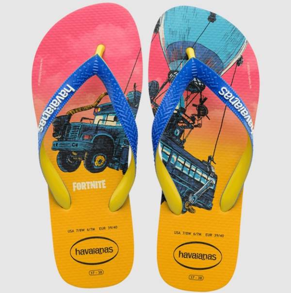 Chinelo Havaianas x Fortnite