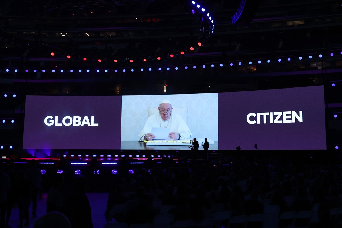 Papa Francisco - Global Citizen VAX LIVE: The Concert To Reunite The World