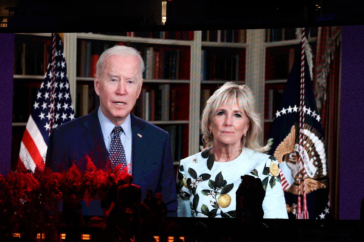 Joe e Jill Biden - Global Citizen VAX LIVE: The Concert To Reunite The World