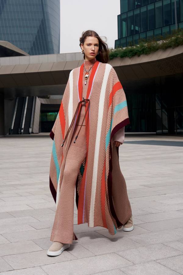 Look de outono/inverno 2021 da marca Missoni