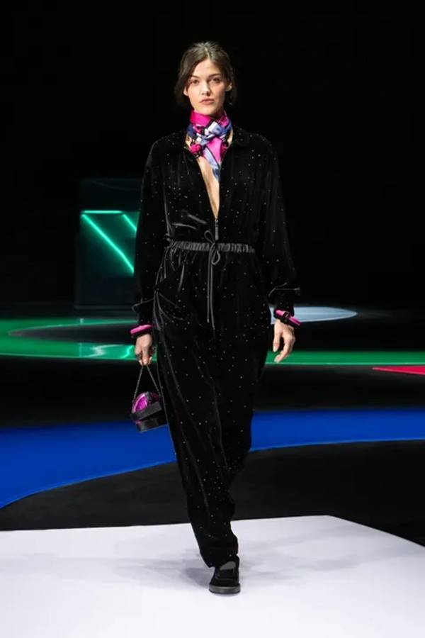 Look de outono/inverno 2021 da marca Emporio Armani