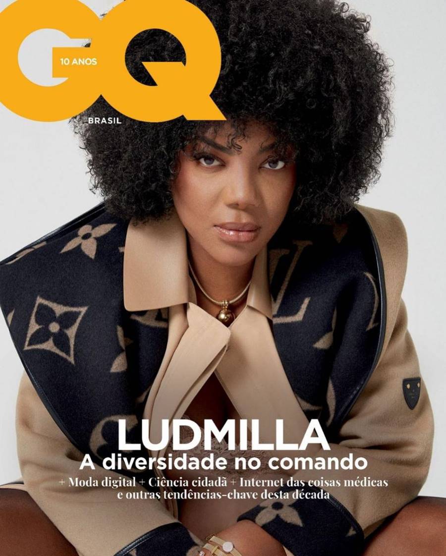 ludmilla na capa da revista gq