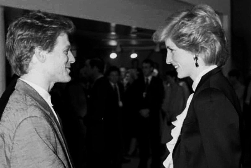 Bryan Adams com Lady Di