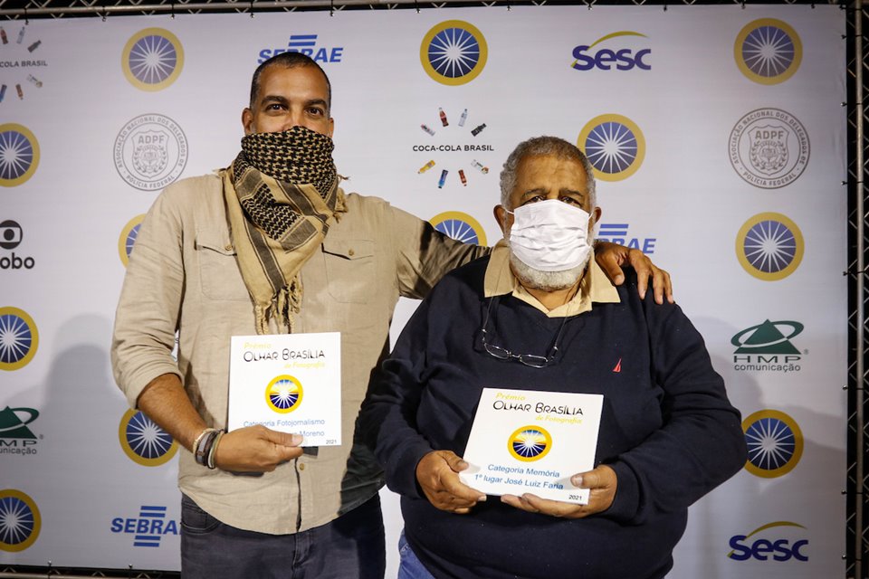 Gustavo Moreno e seu pai José Luiz (Moreno)