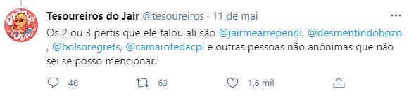 Tesoureiros do Jair 