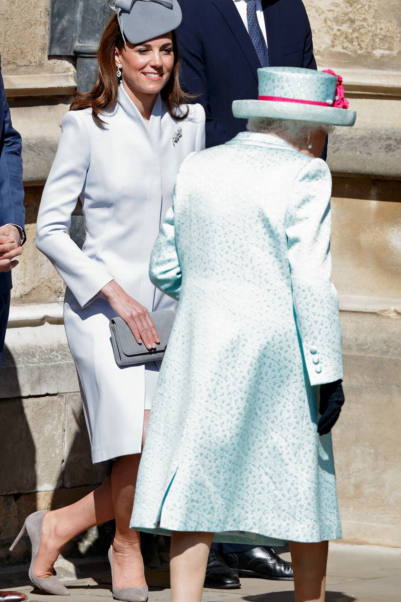 Kate Middleton e rainha Elizabeth