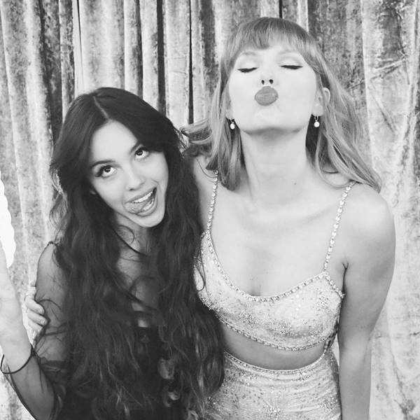 Olivia Rodrigo e Taylor Swift pós Brit Awards 2021